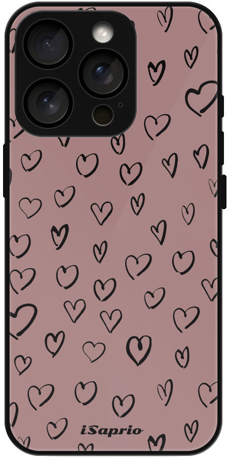 iSaprio MagSafe puzdro Heart Dark – iPhone 16 Pro