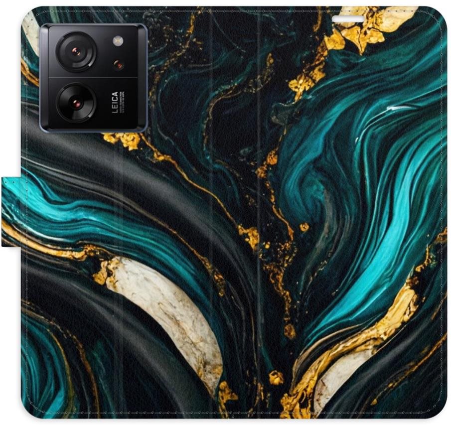 iSaprio flip puzdro Dark Paint na Xiaomi 13T/13T Pro