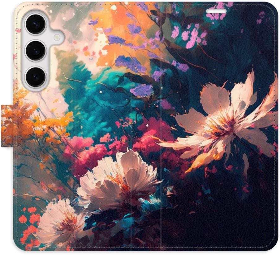 iSaprio flip puzdro Spring Flowers pre Samsung Galaxy S24+