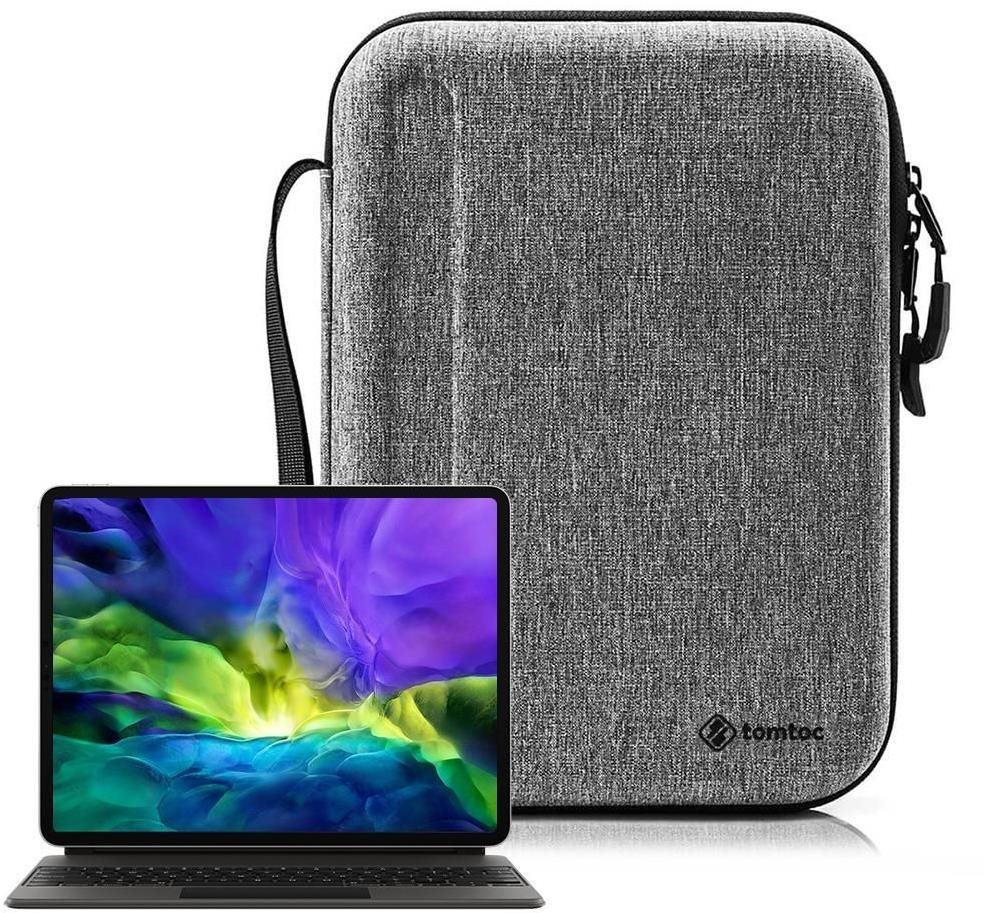 tomtoc Smart Briefcase – 10,9" iPad Air/11" iPad Pro, sivé