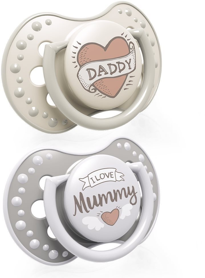 LOVI Dudlík LOVI I LOVE 0 – 3 m, 2 ks