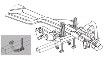 Montáž nosiča pomocou U-profilu