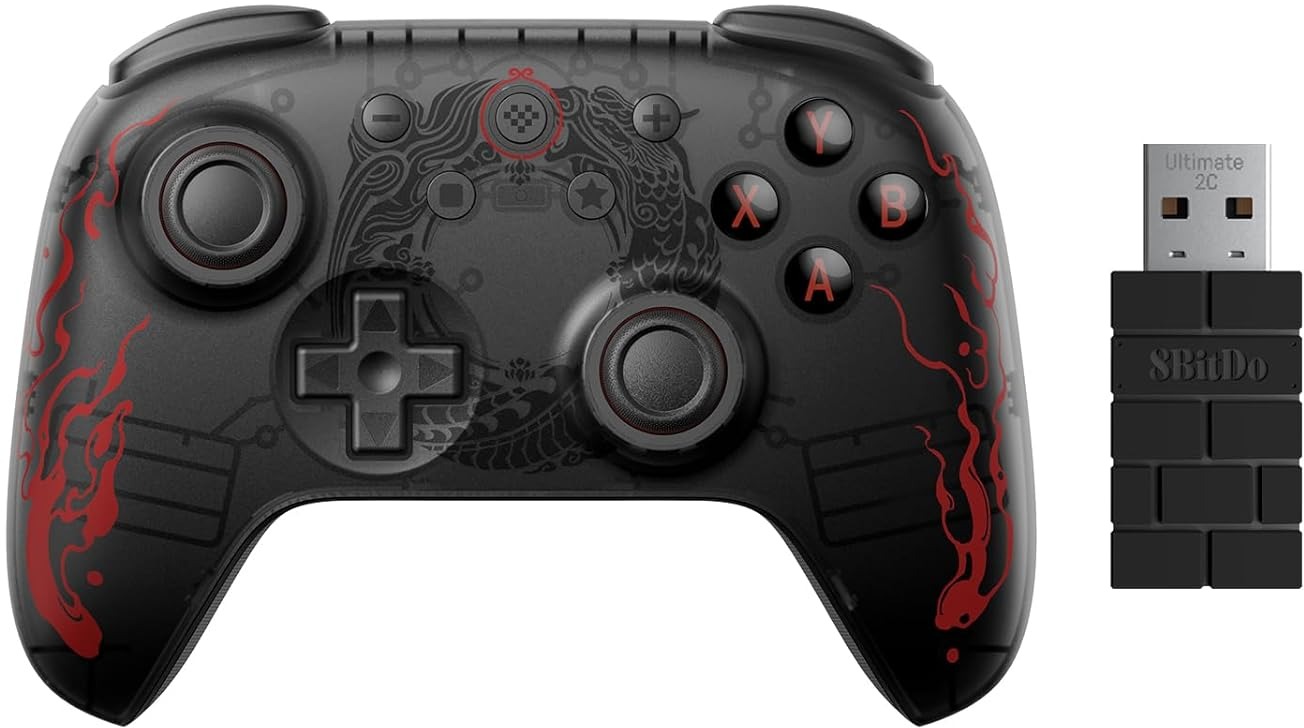 8BitDo Ultimate 2C 2.4G Pad for PC – Black Myth Wukong