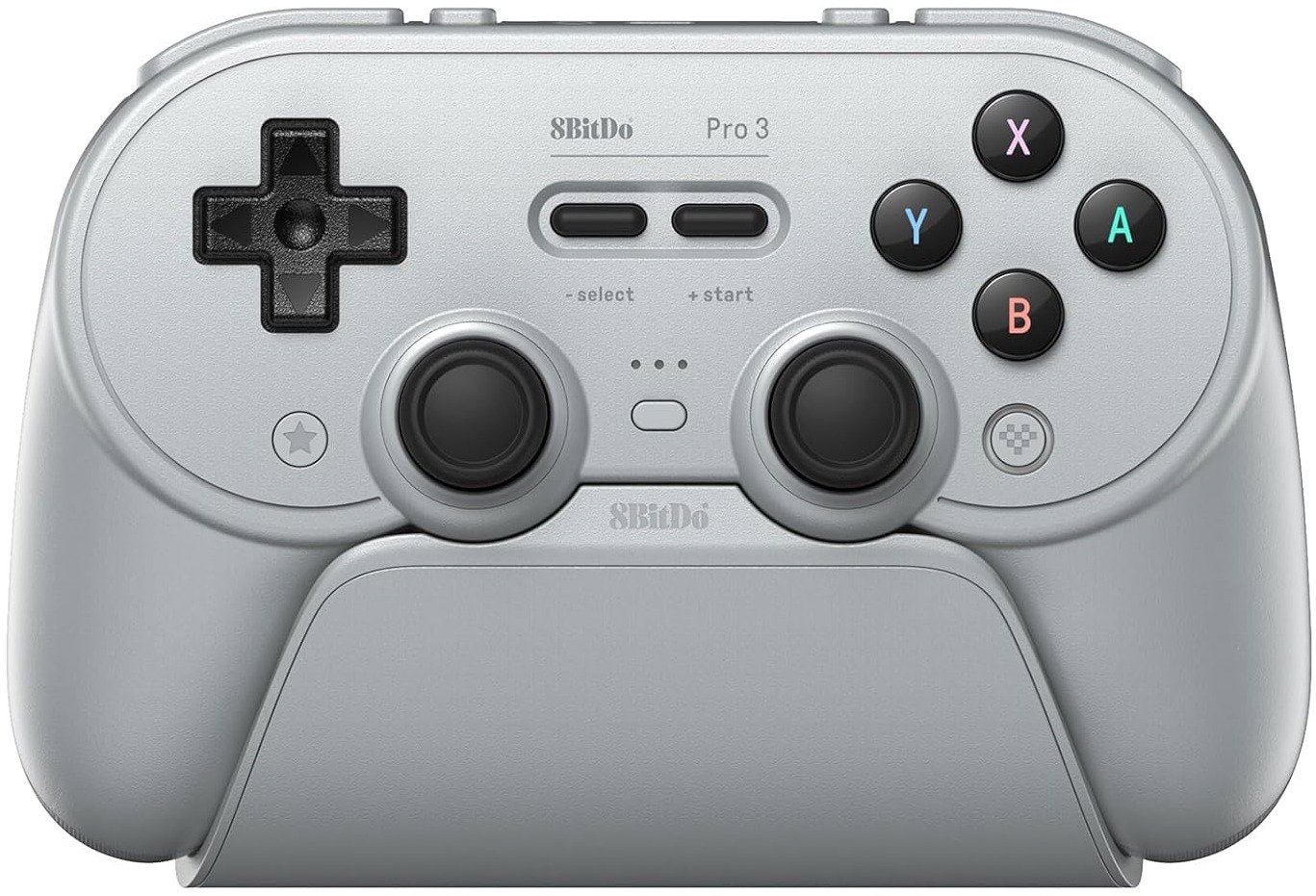 8BitDo Pro 3 Bluetooth Gamepad – Gray – Nintendo Switch/PC
