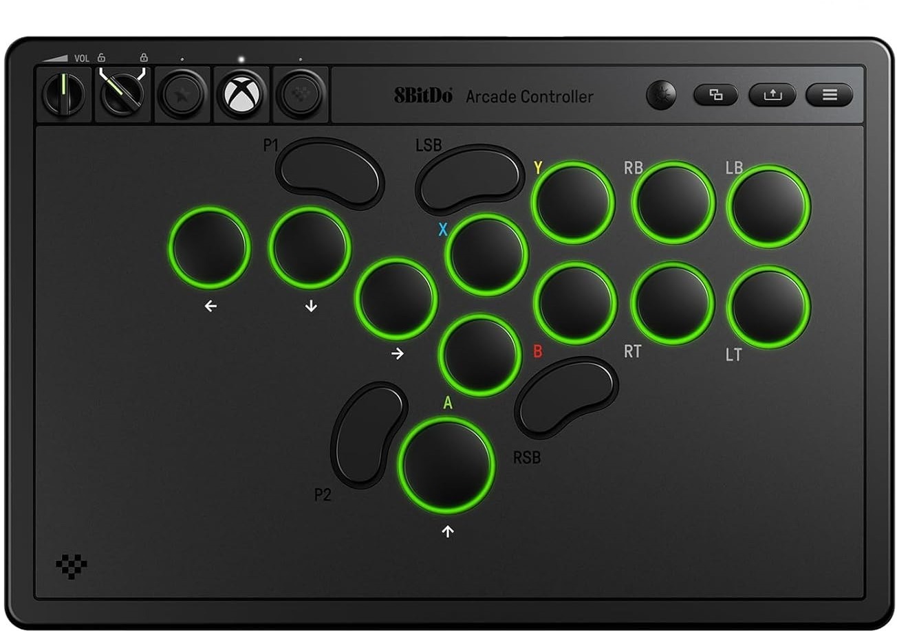 8BitDo Arcade Controller – Xbox/PC