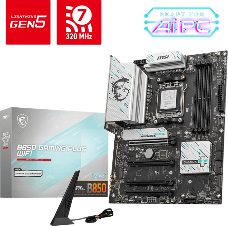MSI B850 GAMING PLUS WIFI