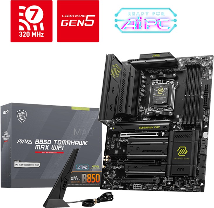 MSI MAG B850 TOMAHAWK MAX WIFI