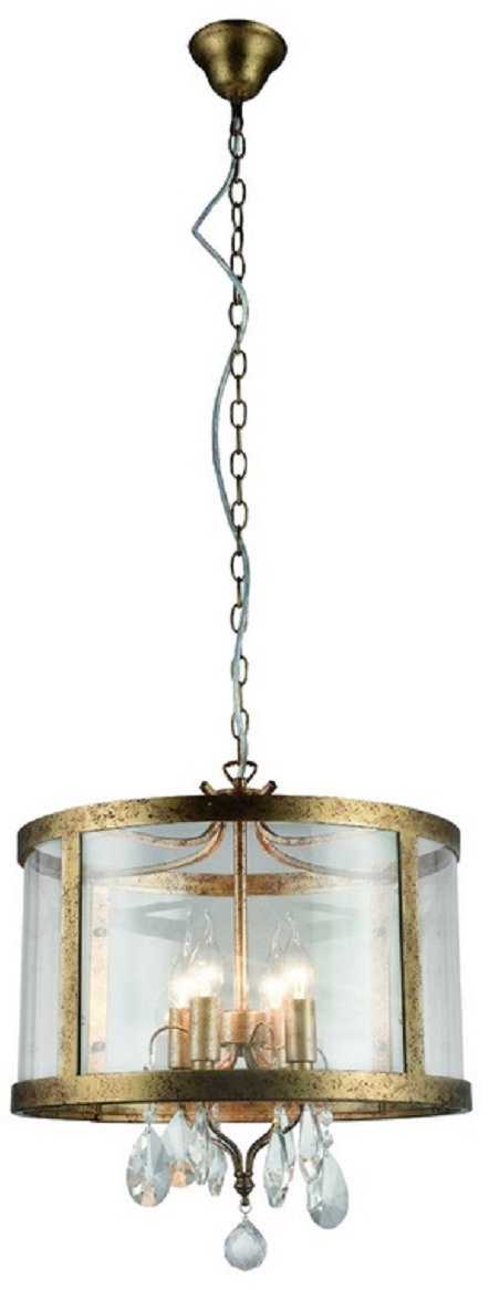 Aca Decor Závesné svietidlo Ronnie 4× 40 W/E14/230 V/IP20, priemer 45 cm