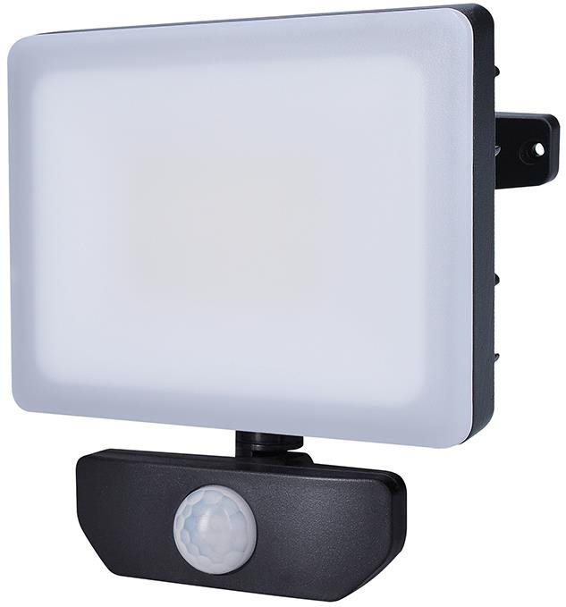Solight LED reflektor Quick so senzorom, 20 W, 1700 lm, 4000 K, IP44, čierny
