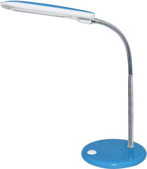 LED stolná lampička s vypínačom BAZ 5 W/230 V/4000 K/340 Lm/120°/IP20, modrá