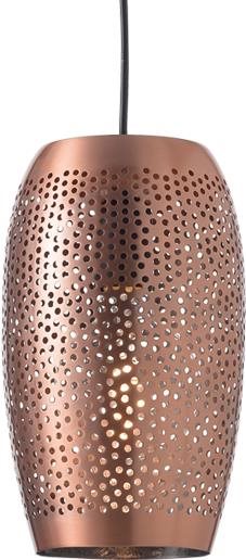 Závesné svietidlo Djerba Copper, priemer 16 cm