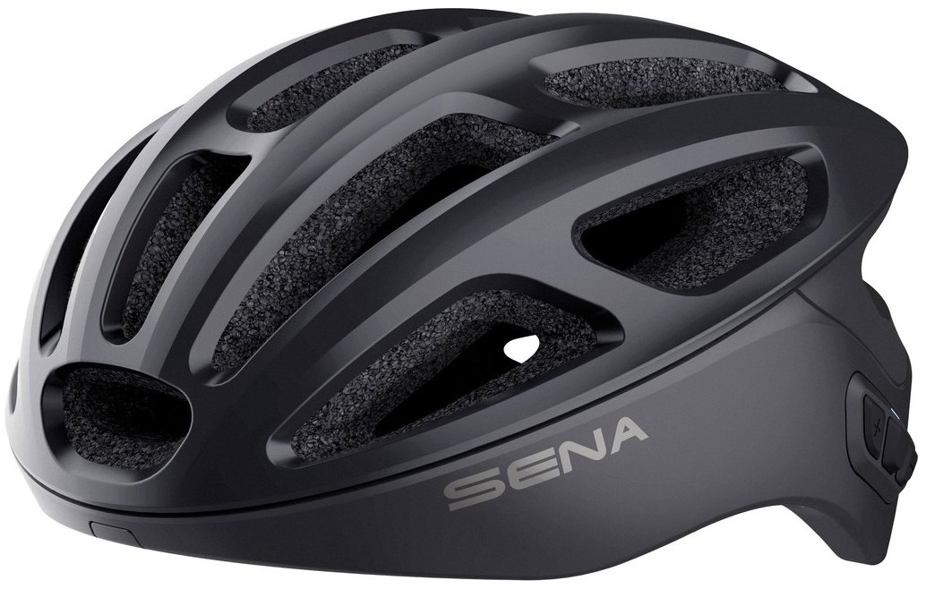 SENA cyklo prilba R1 so zabudovaným headsetom, (čierna, veľkosť M)