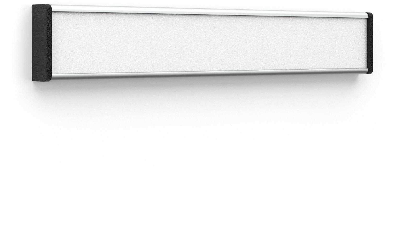 Accept Dverná tabuľka ACS (zásuvný systém, 187 × 31 mm) (strieborná tabuľka)