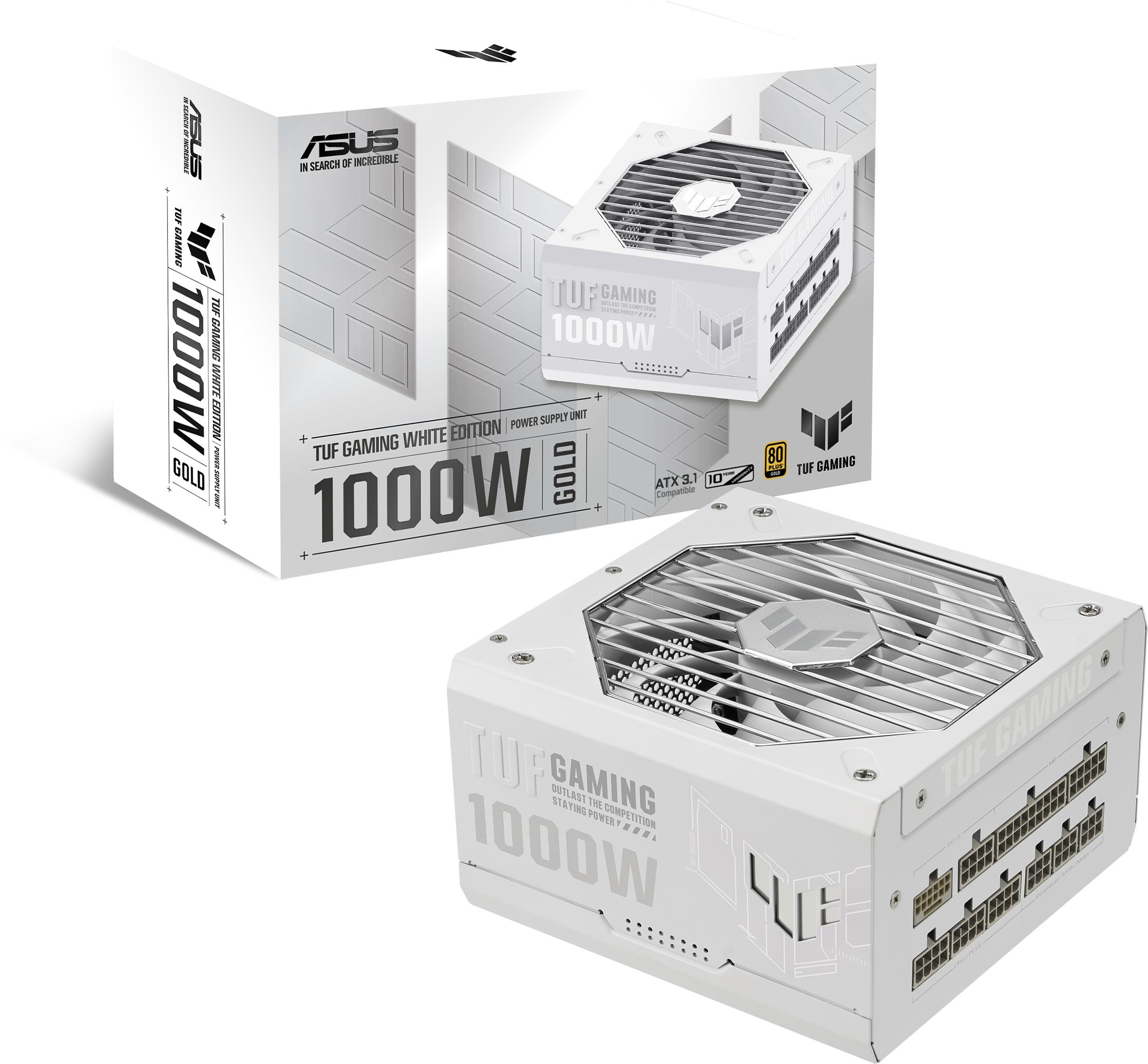 ASUS TUF GAMING 1000 W Gold White Edition