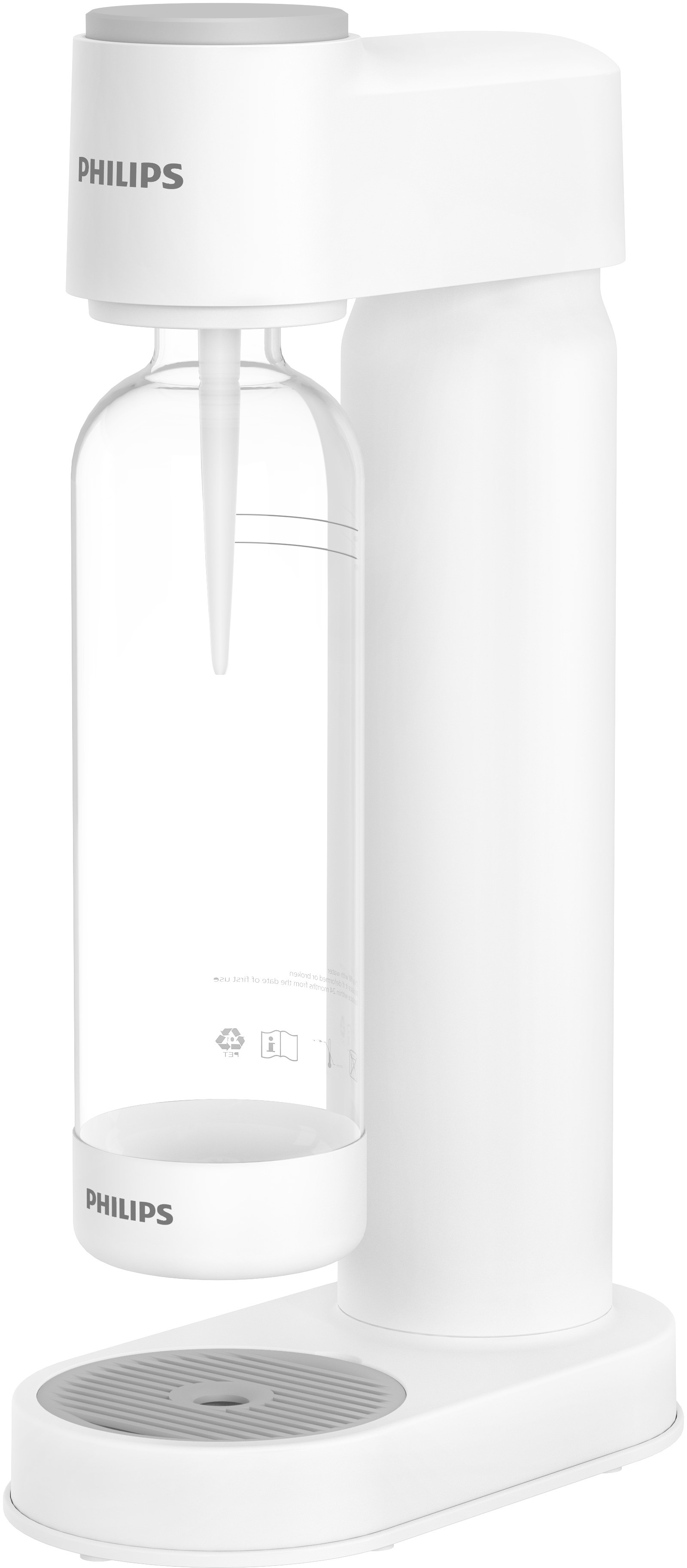 Philips výrobník sódy Lite ADD 4901GR, s CO2 bombičkou, biely