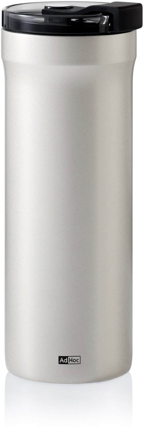 AdHoc Termohrnek PULSE světle šedý 500 ml