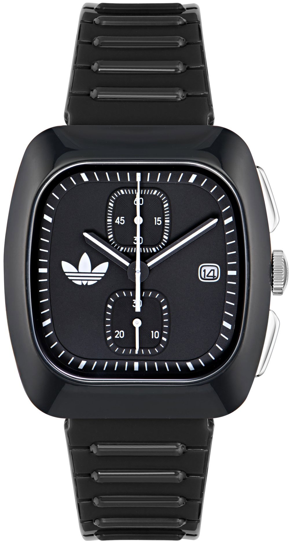 Adidas unisex hodinky Retro Wave Two Chrono hranaté analógové AOSY24533