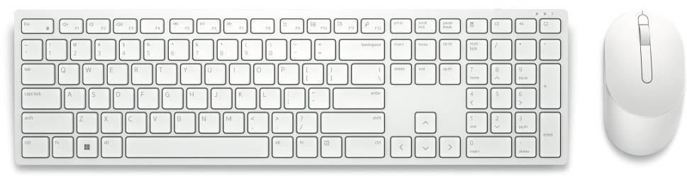 Dell Pro KM5221W bielo-sivý – CZ/SK