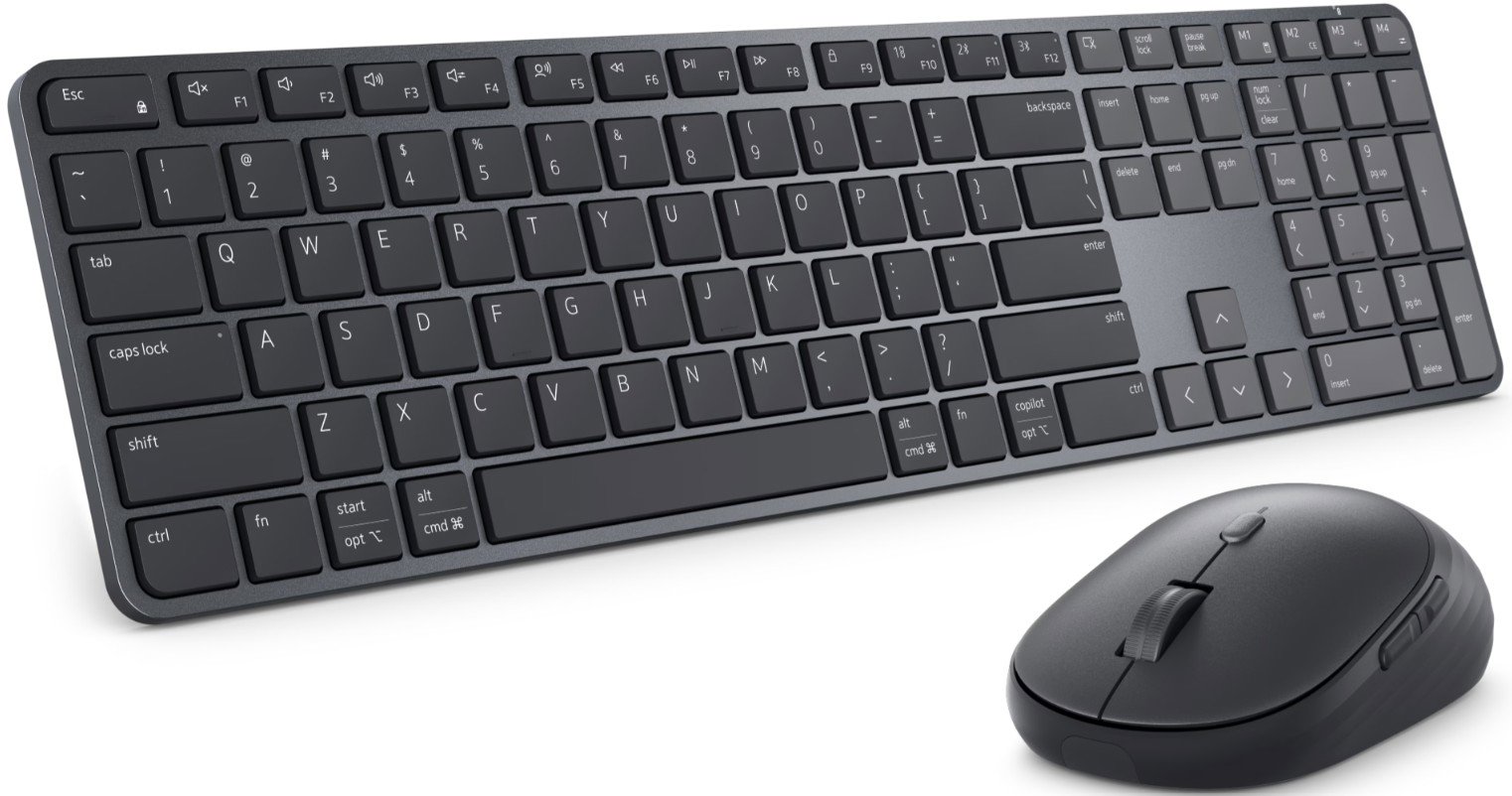 Dell Pro 7 Slim KM726 čierny – US INT