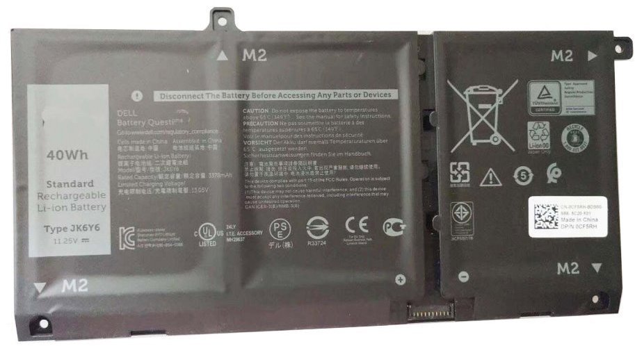 Dell Batéria 40 Wh, 3 články, Li-Ion pre Inspiron a Vostro