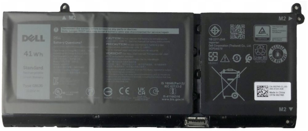 Dell Batéria 41 Wh, 3 články, Li-Ion pre Vostro, Latitude, Inspiron