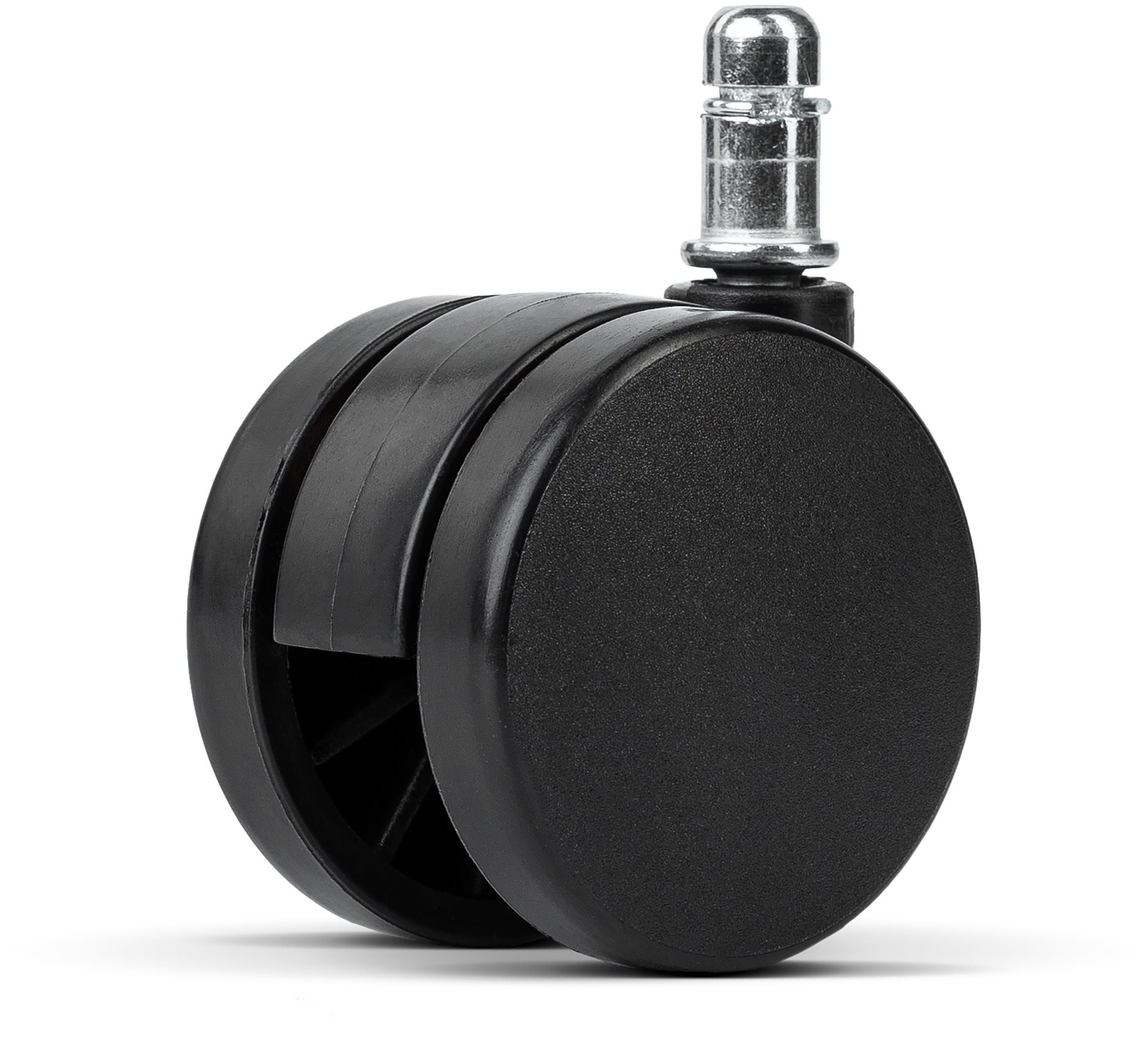 AlzaErgo Chair Castor BC60 brzdiaci na mäkké podlahy, 60 mm, balenie 5 ks