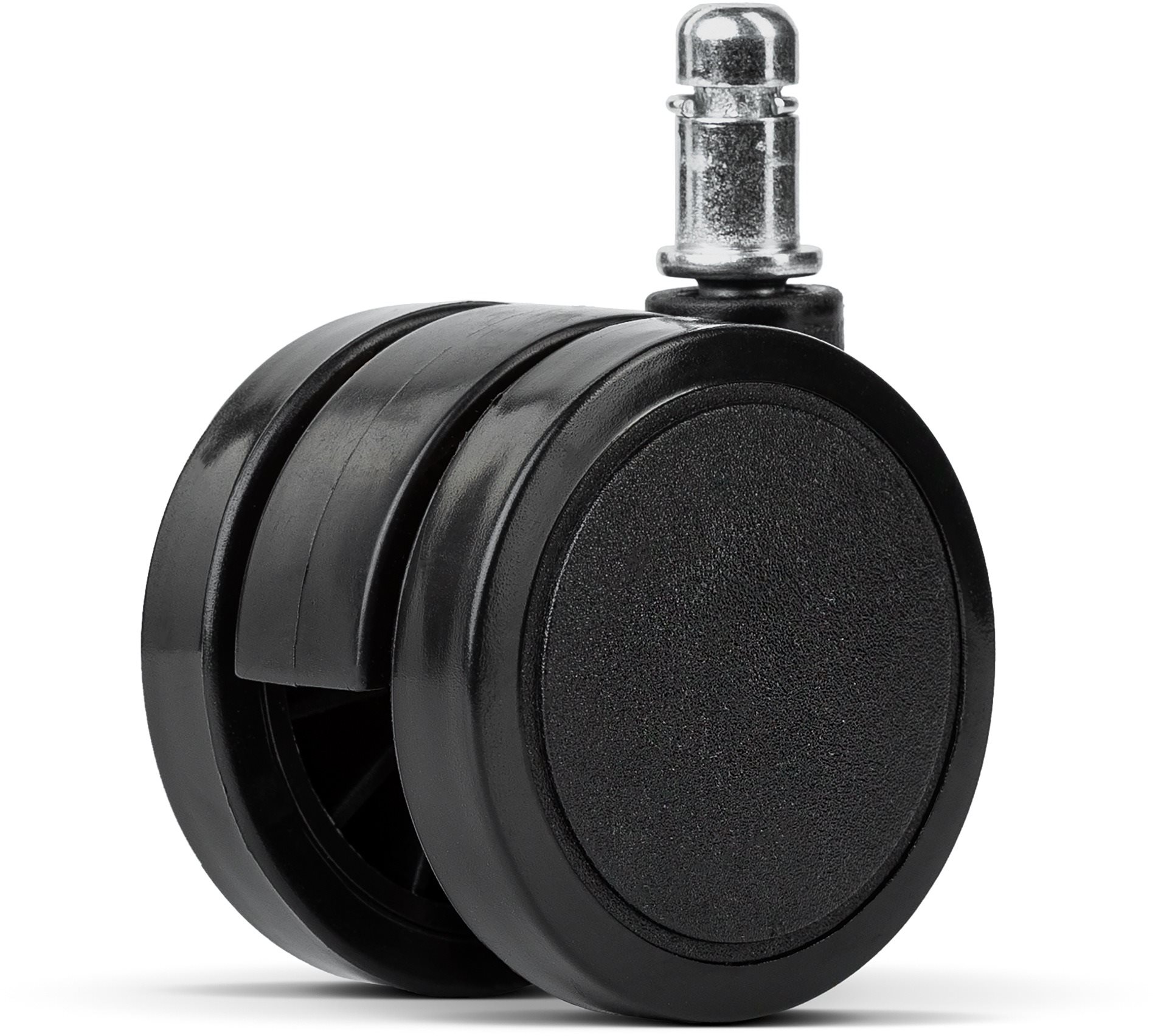 AlzaErgo Chair Castor SC60 na tvrdé a drevené podlahy, 60 mm, balenie 5 ks