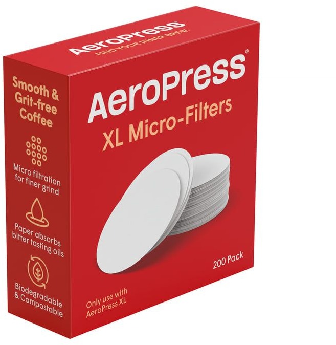 Aeropress XL papierové filtre na kávovar, 200 ks