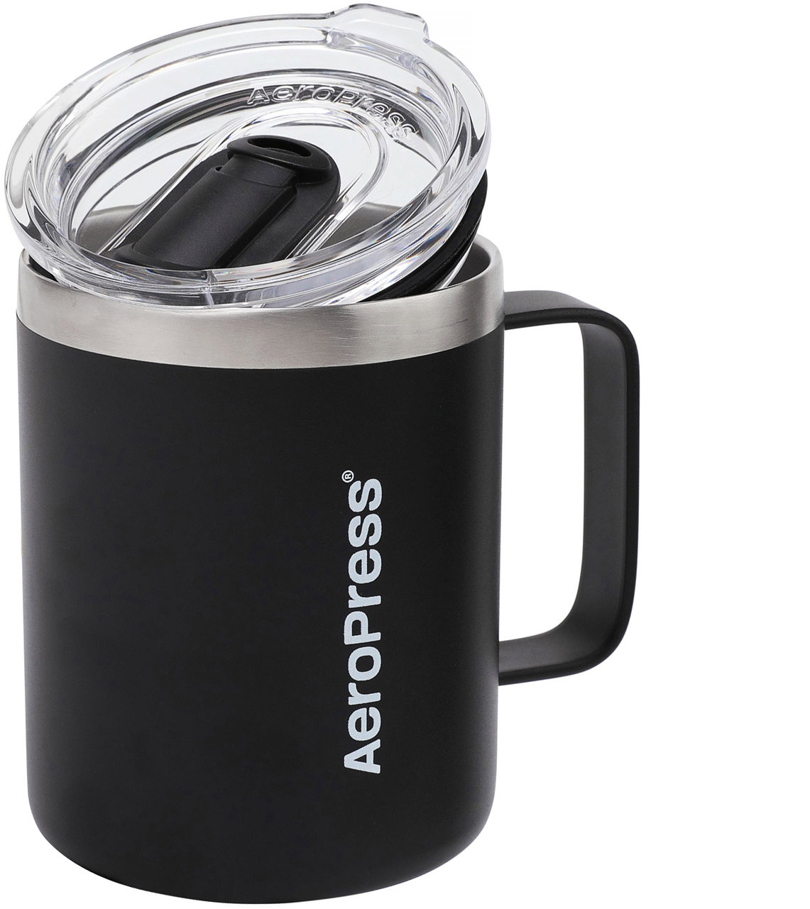 AeroPress Travel coffee mug čierny