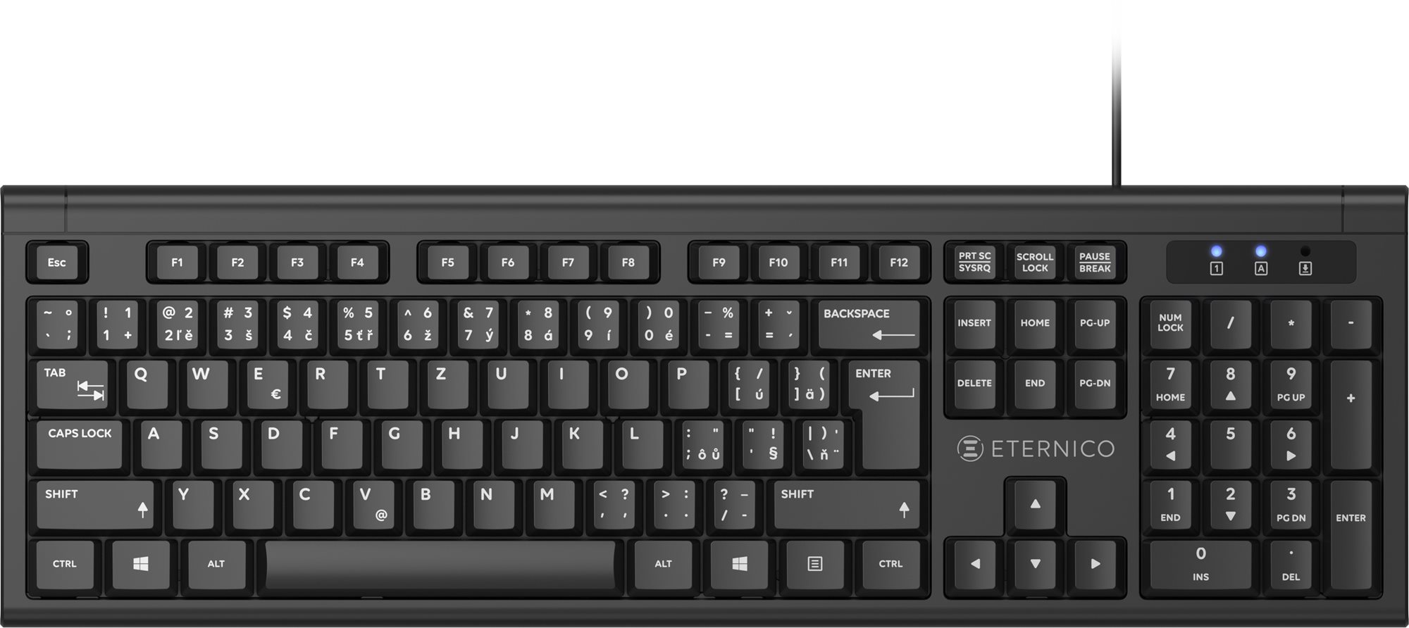 Eternico Essential Keyboard Wired KD1000 – CZ/SK