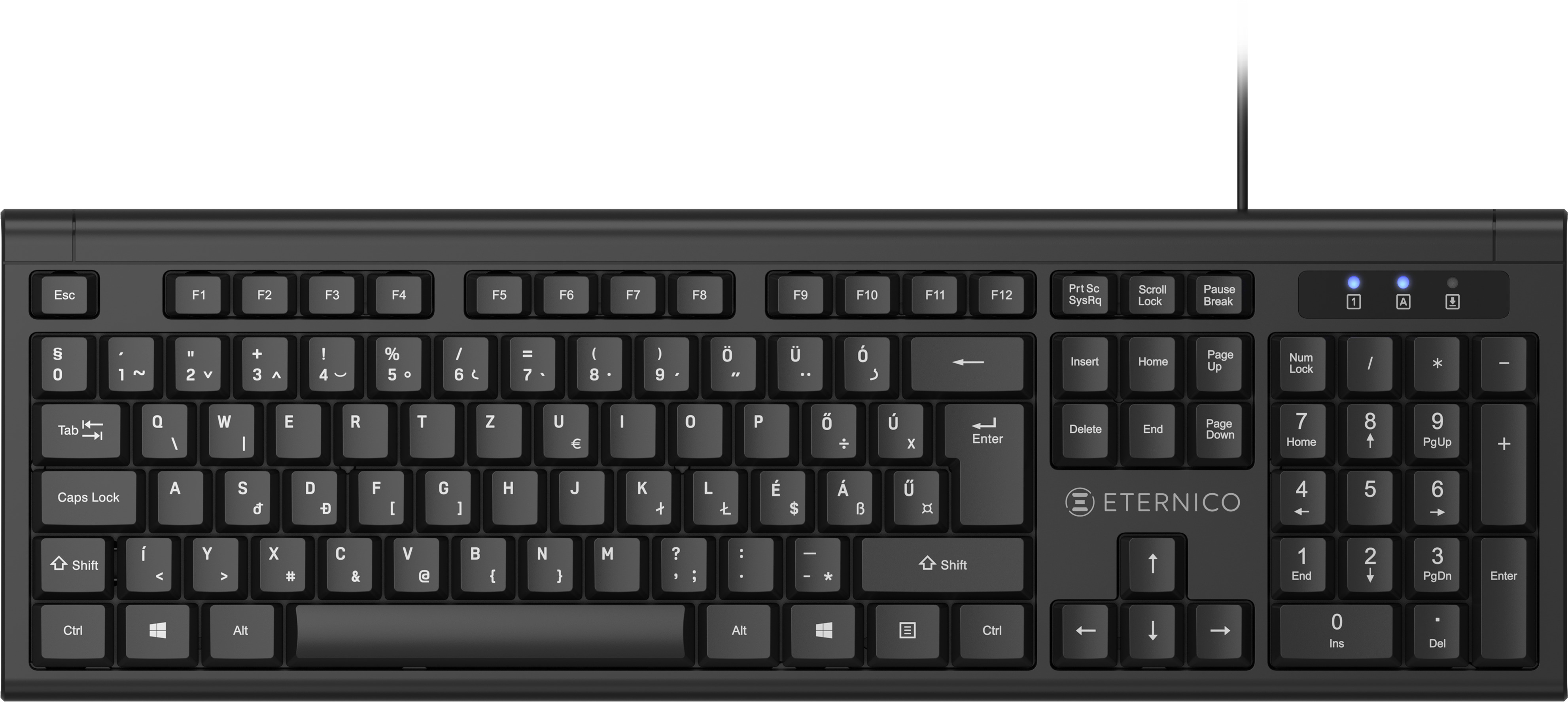 Eternico Essential Keyboard Wired KD1000 – HU
