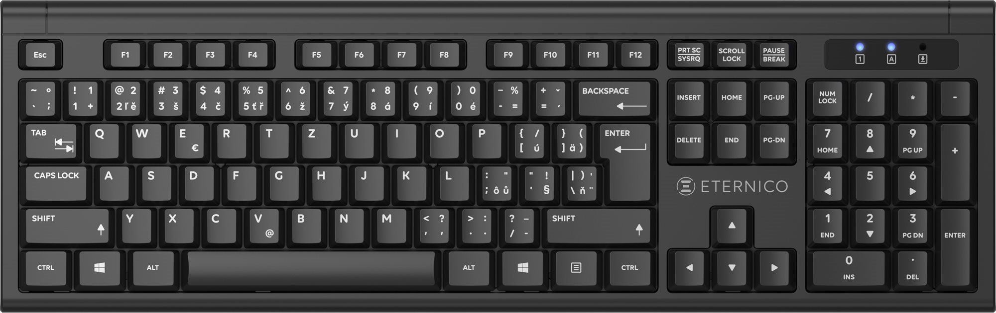 Eternico Essential Keyboard Wireless KS1000 – CZ/SK