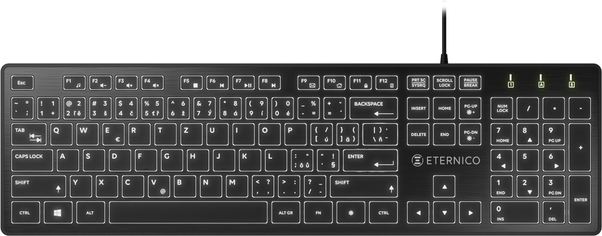 Eternico Wired KD2001W – CZ/SK