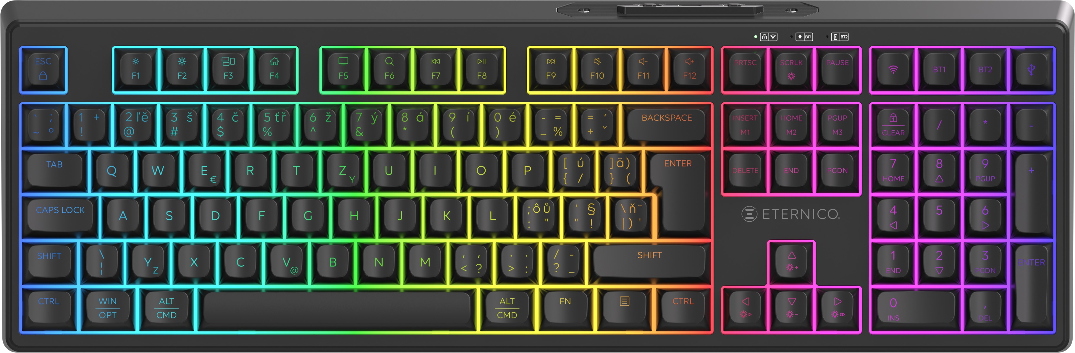 Eternico Wireless Keyboard KSB3150RBW – CZ/SK
