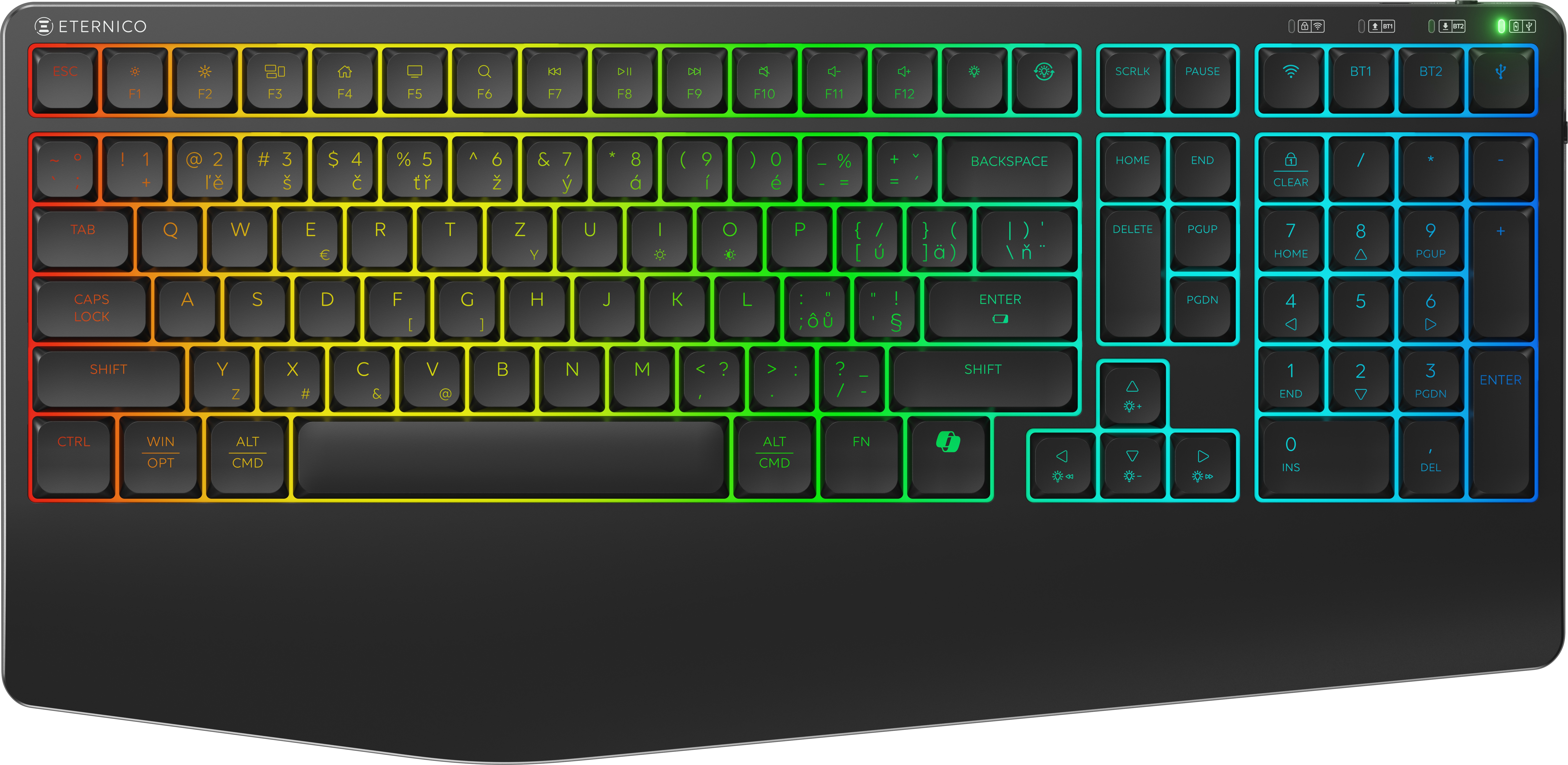 Eternico Wireless Mechanical Keyboard MKS7150 – CZ/SK