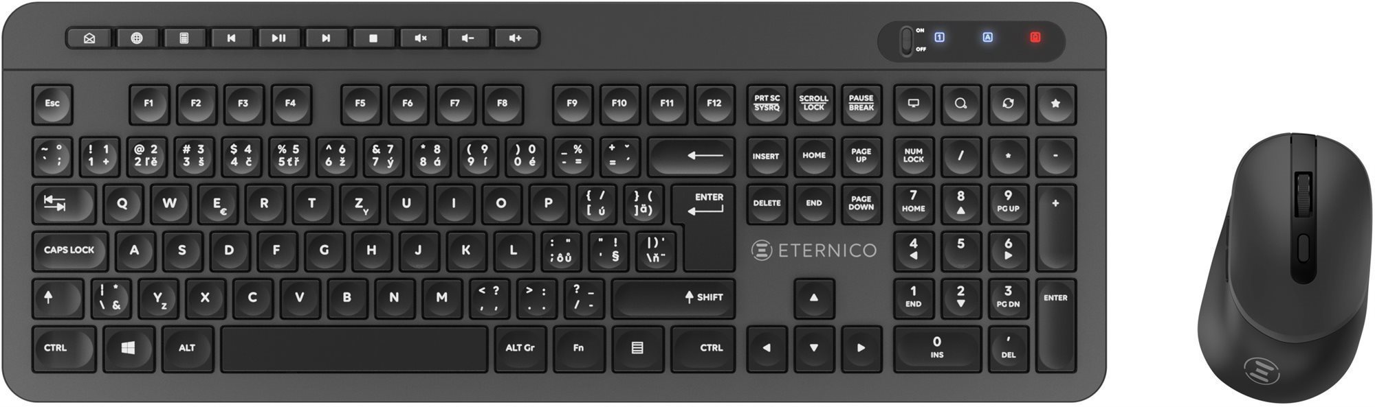 Eternico Wireless set KS4004 – CZ/SK