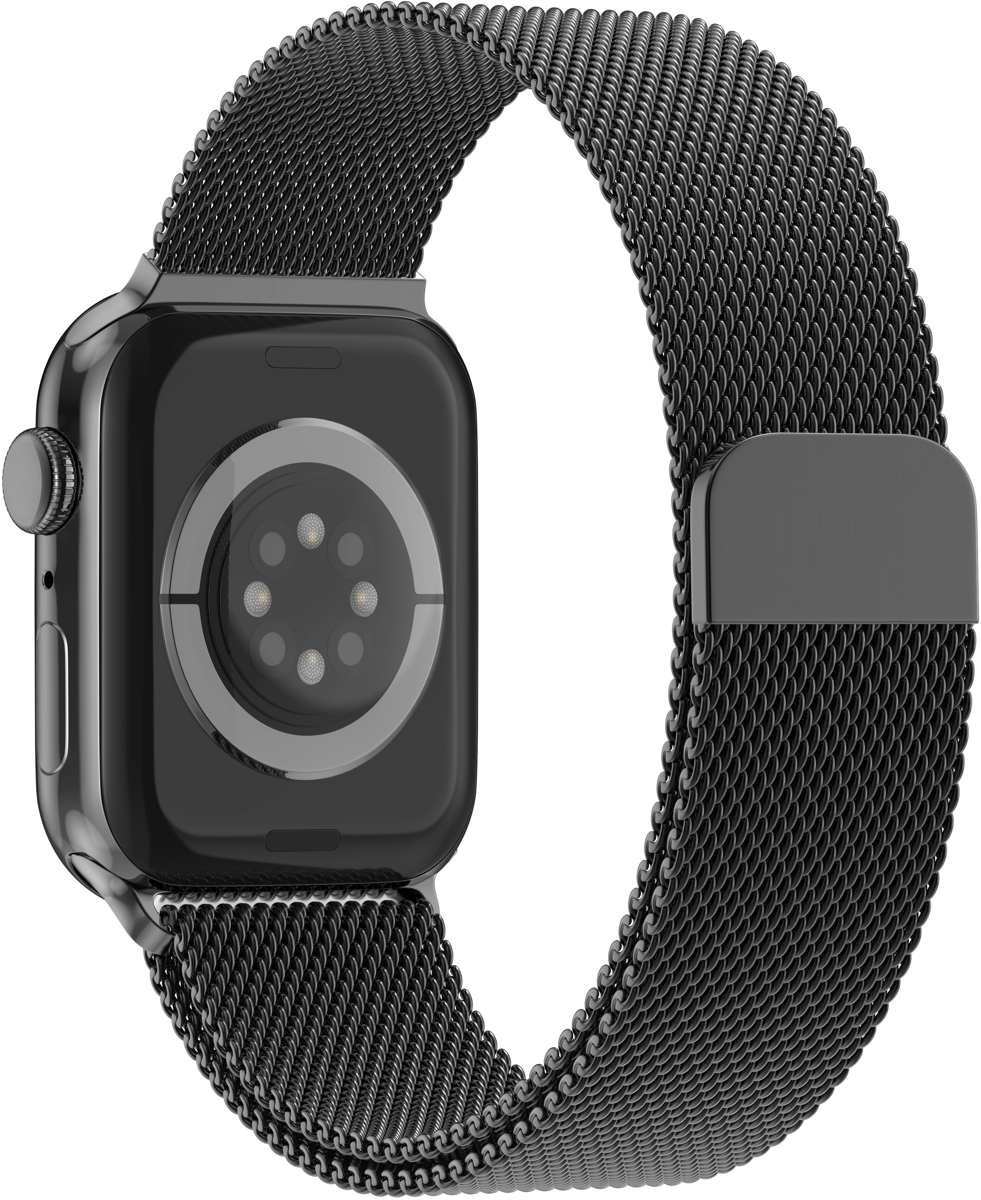 Eternico Elegance Milanese na Apple Watch 38mm / 40mm / 41mm / 42mm black