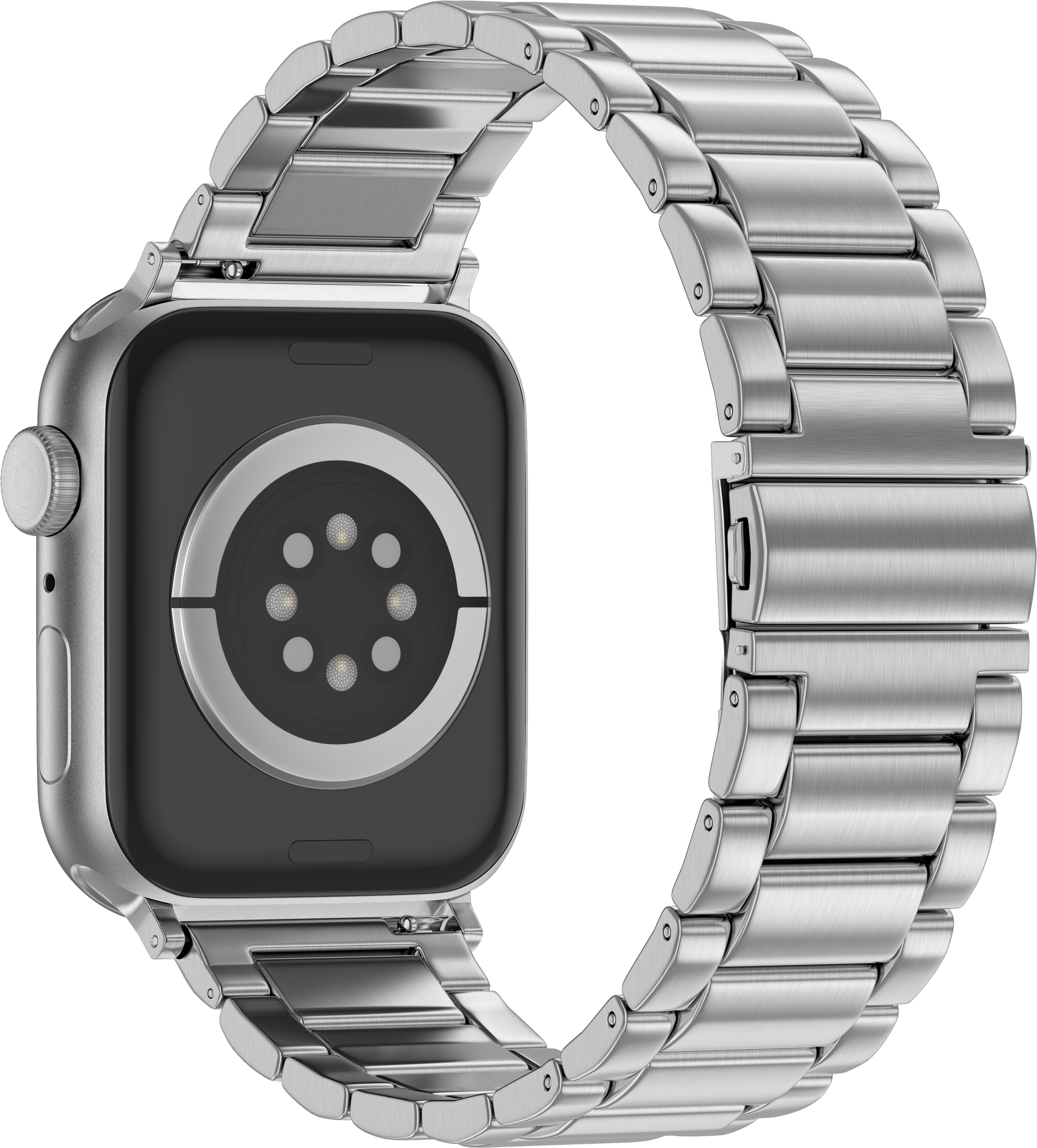 Eternico Elegance Metal na Apple Watch 44mm / 45mm / 46mm / Ultra 49mm silver