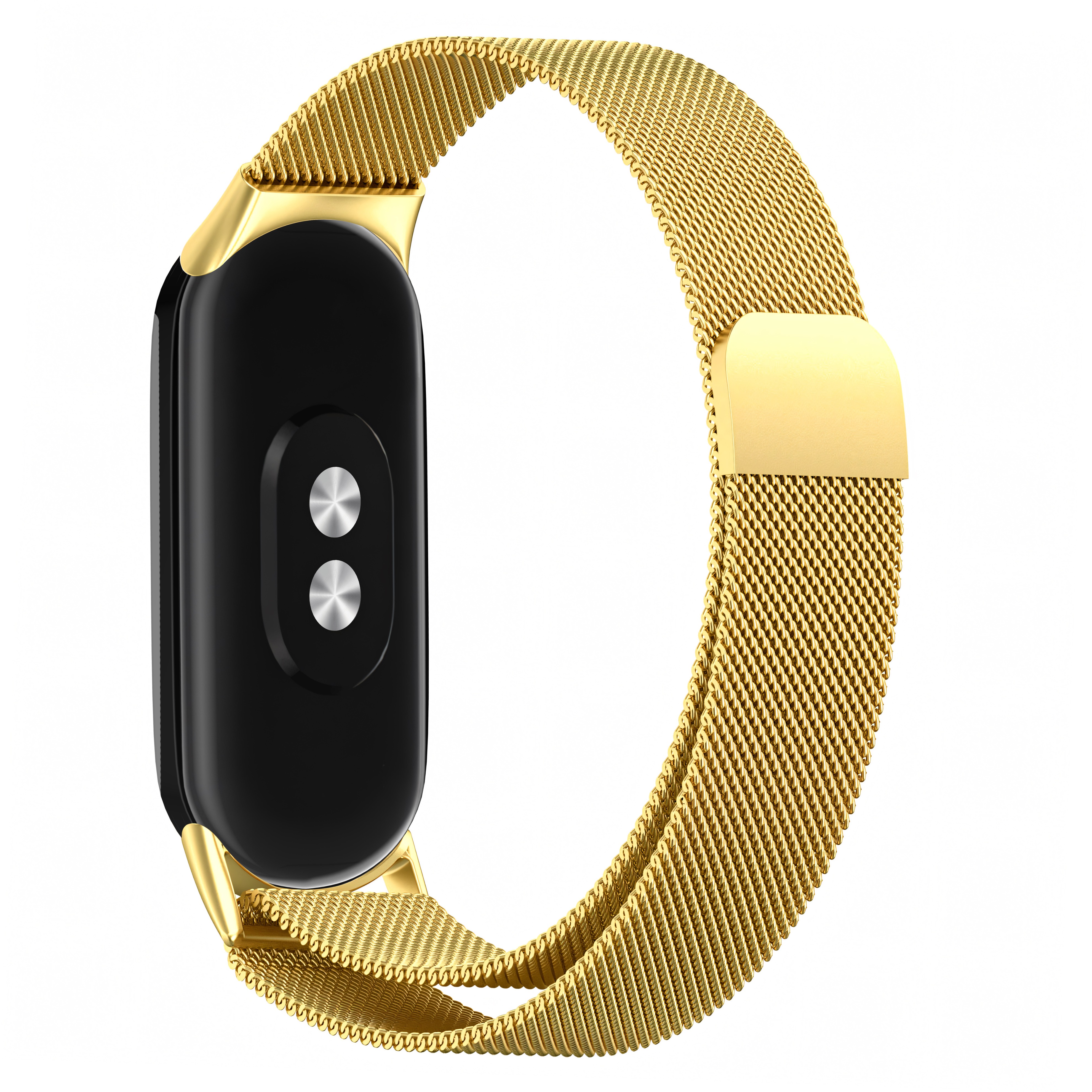 Eternico Elegance Milanese na Xiaomi Smart Band 8/9/10 gold
