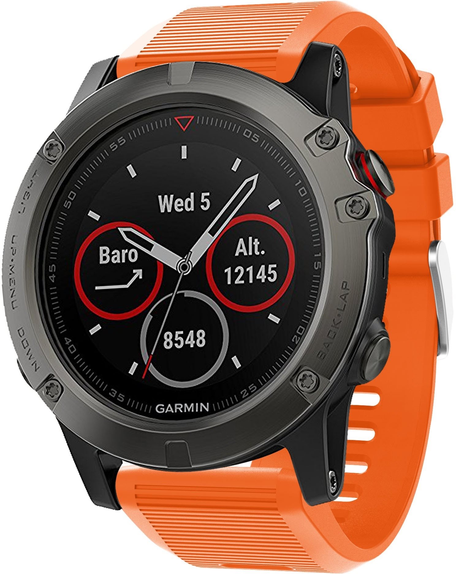 Eternico Essential pre Garmin QuickFit 26mm oranžový