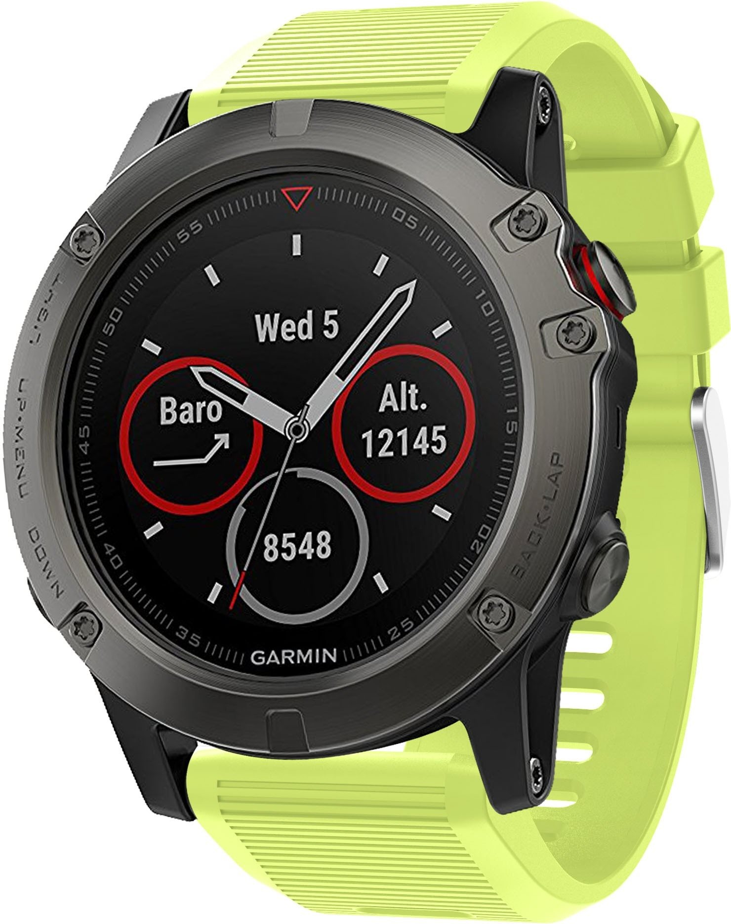Eternico Essential pre Garmin QuickFit 26mm limetkový