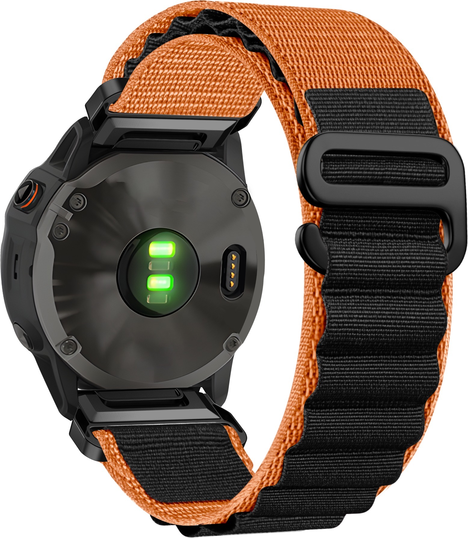 Eternico Alpine Look for Garmin QuickFit 22 mm orange