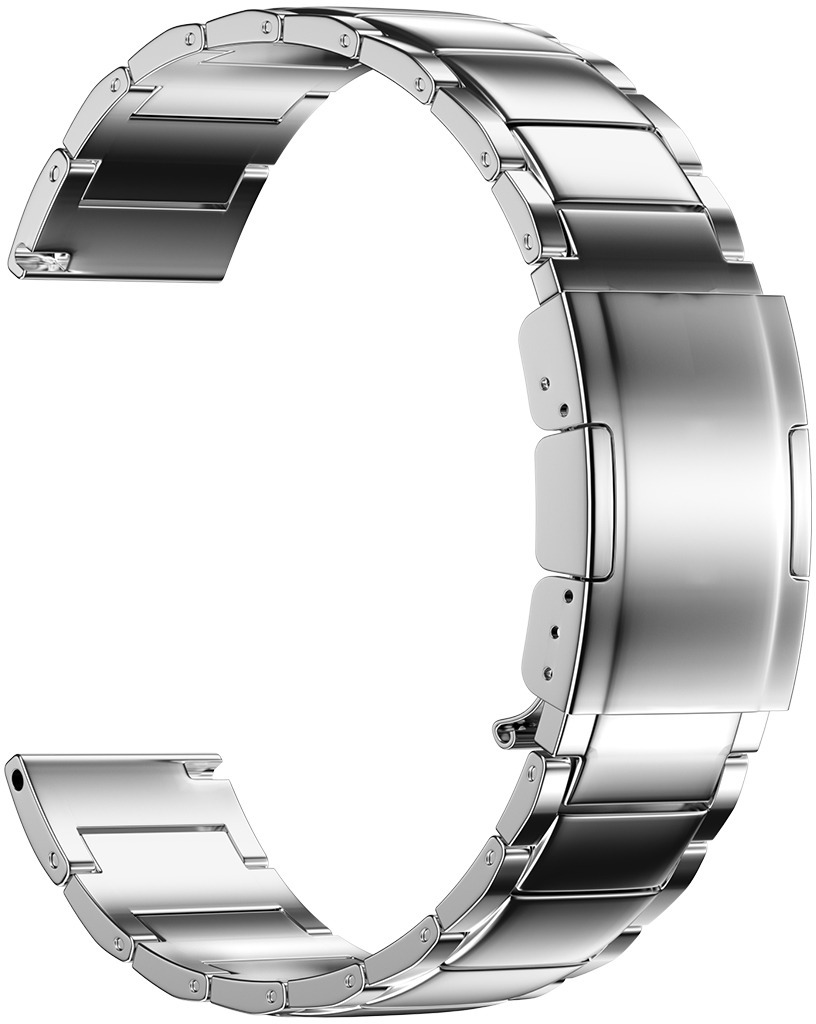 Eternico Titanium Buckle pre Quick Release 22 mm silver