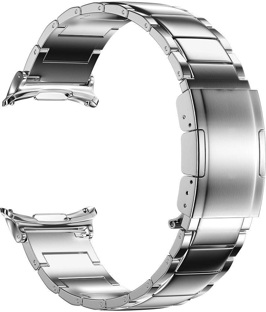 Eternico Titanium Buckle pre Samsung Galaxy Watch Ultra silver