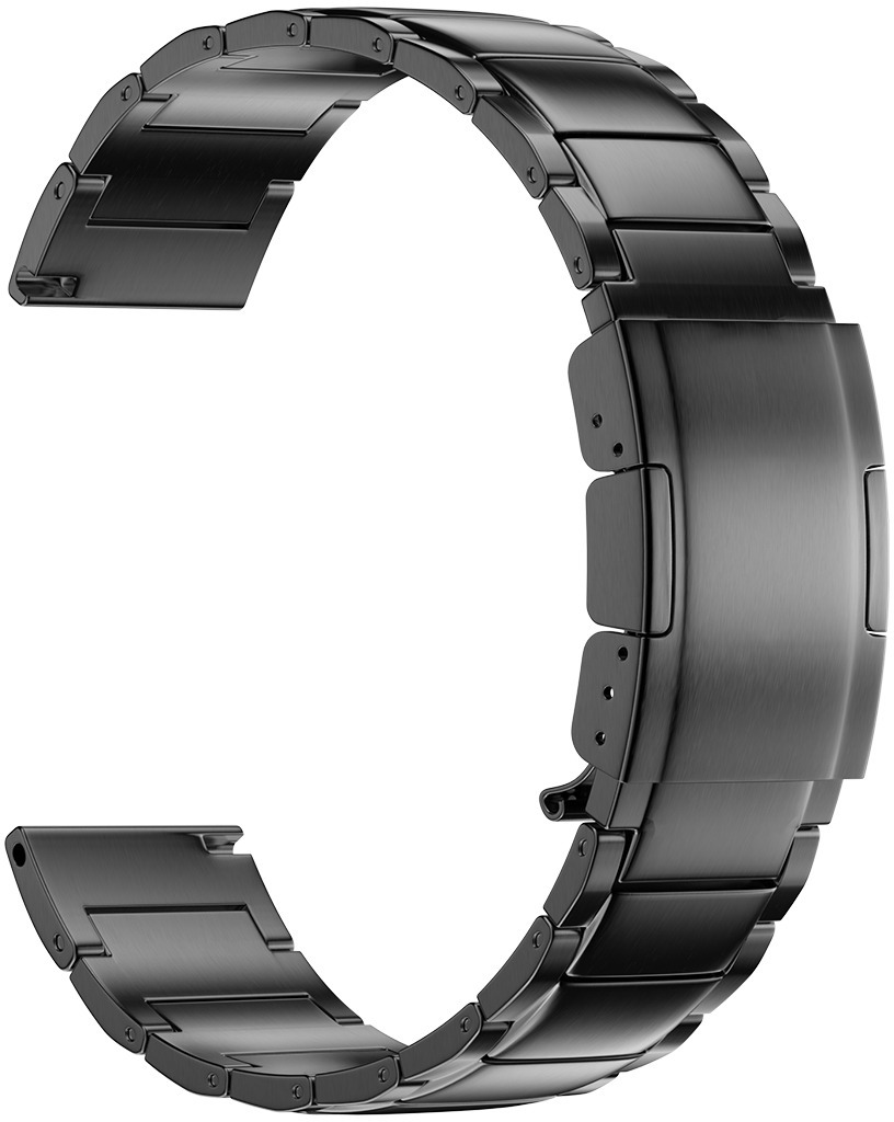 Eternico Titanium Buckle pre Quick Release 22 mm black