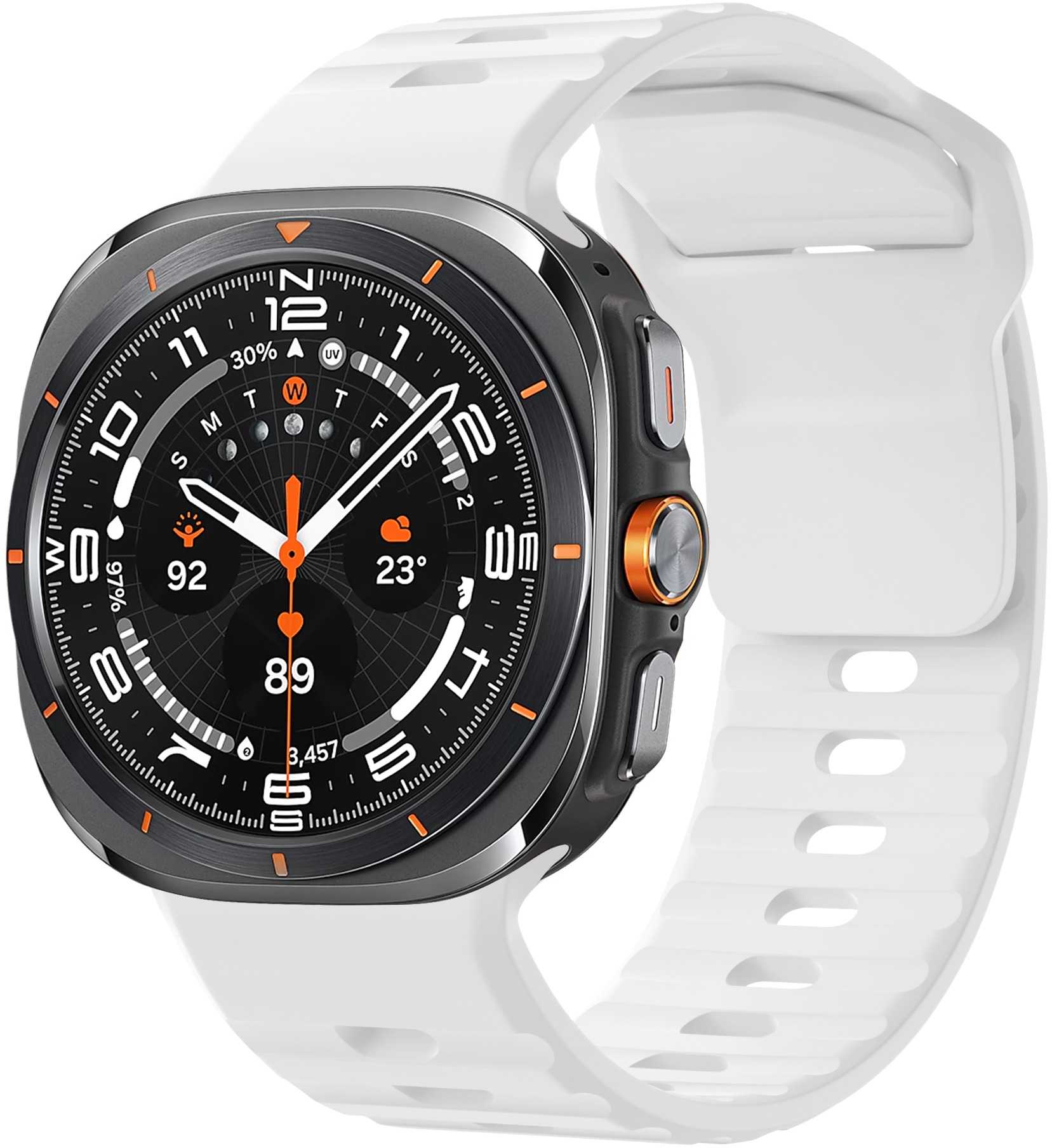 Eternico Essential pre Samsung Galaxy Watch Ultra 47 mm white