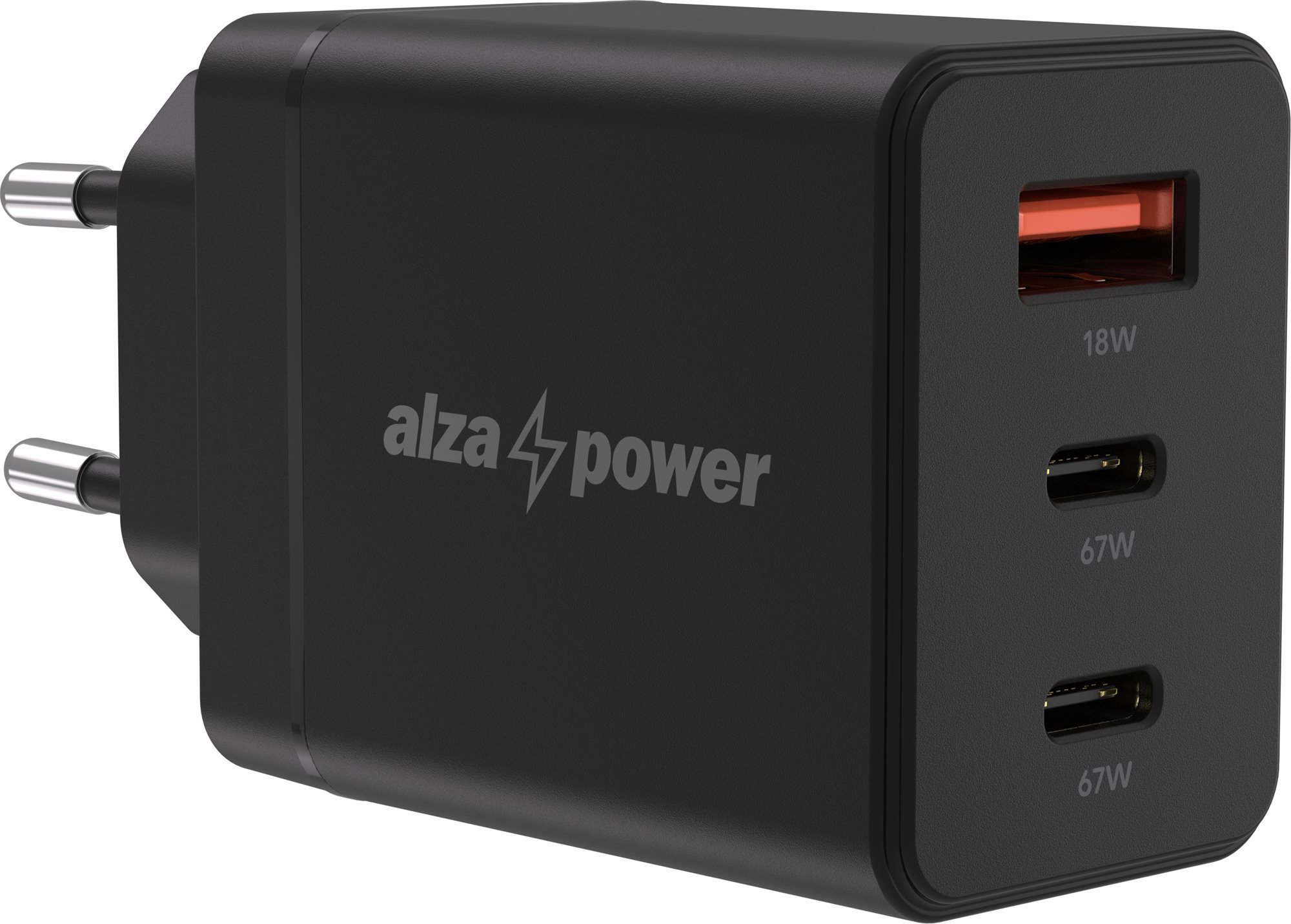 AlzaPower Ultimate X500 67W Čierna