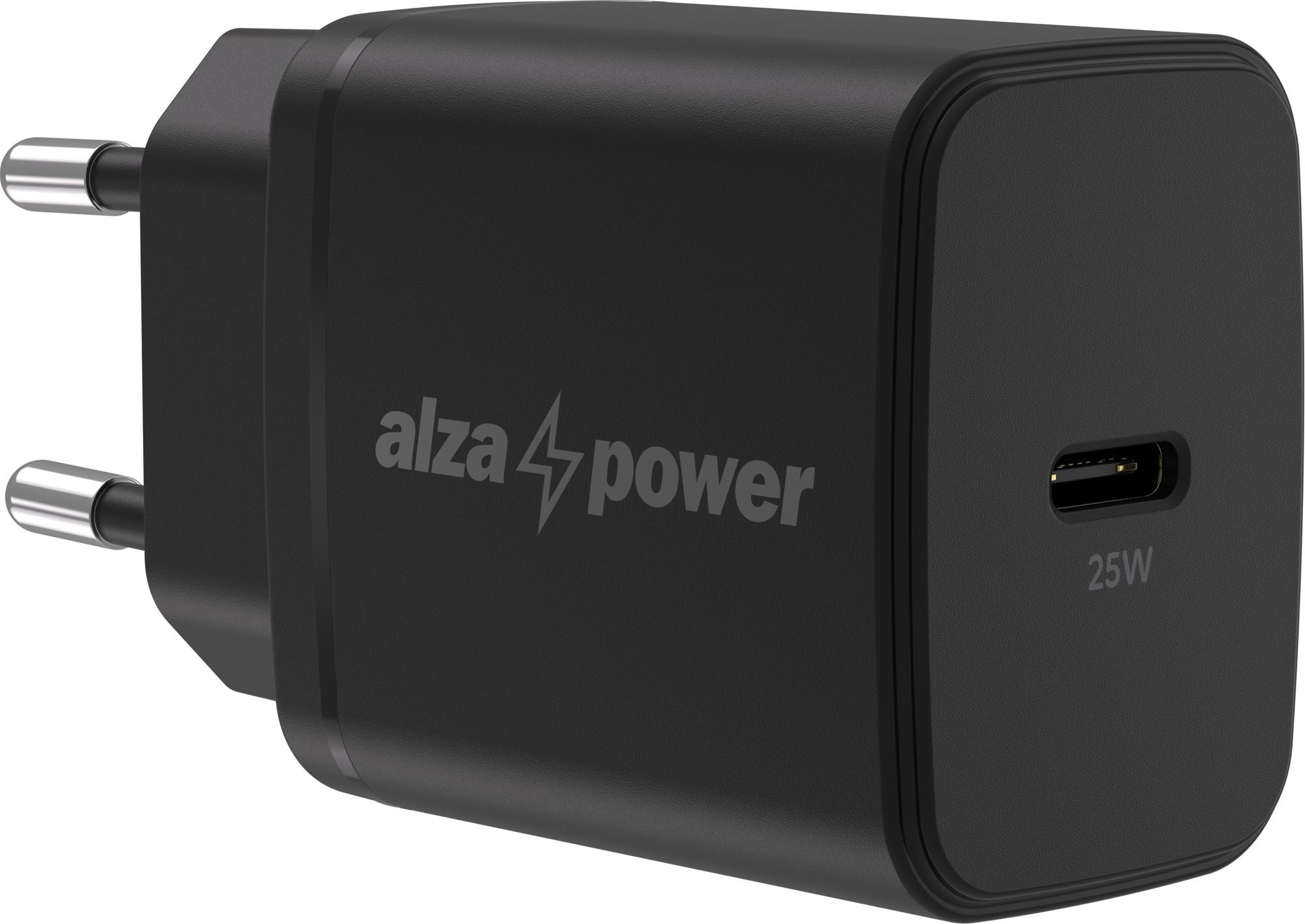 AlzaPower Compact A600 25W Čierna