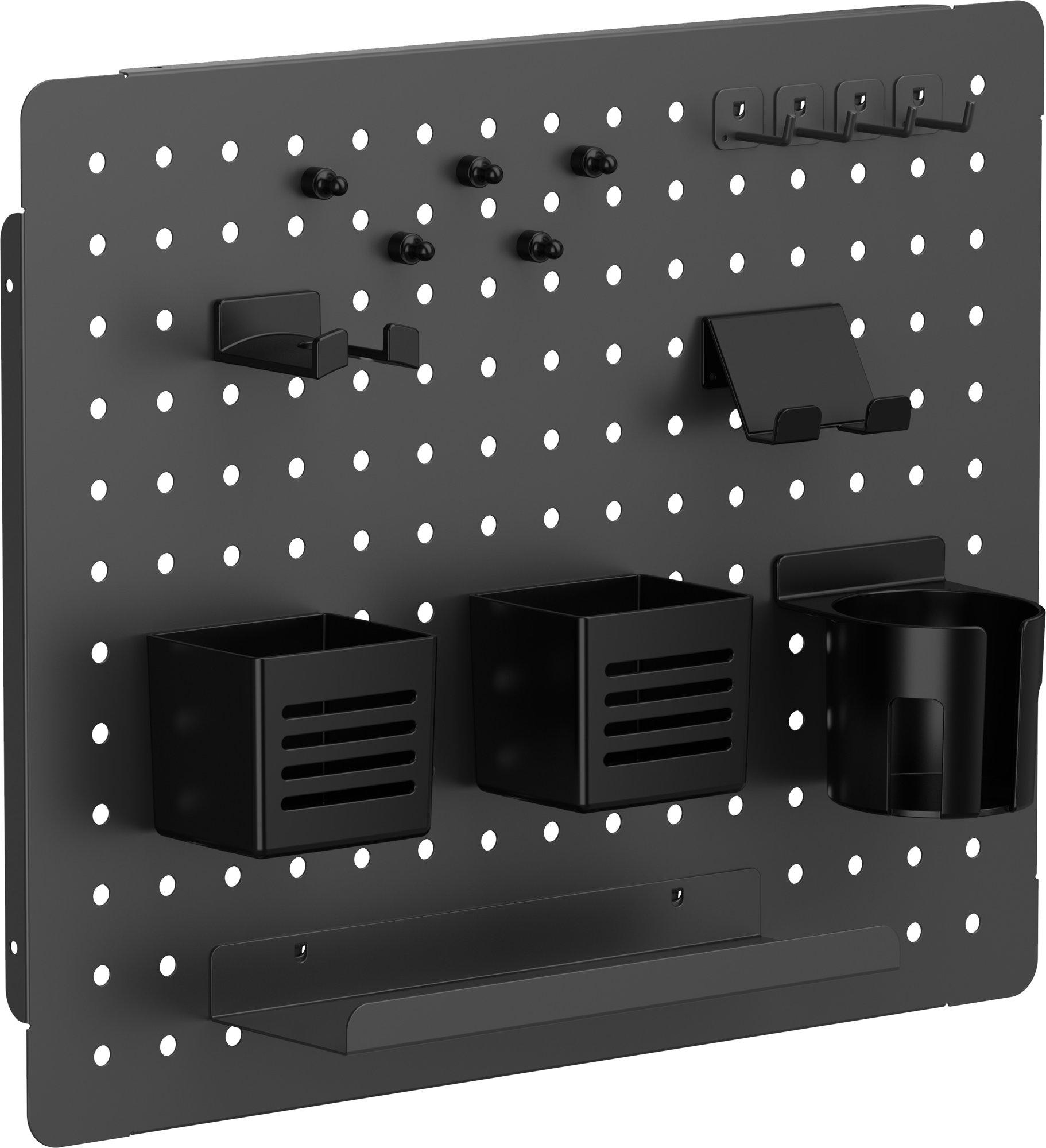AlzaErgo Pegboard WL30 Wall čierny