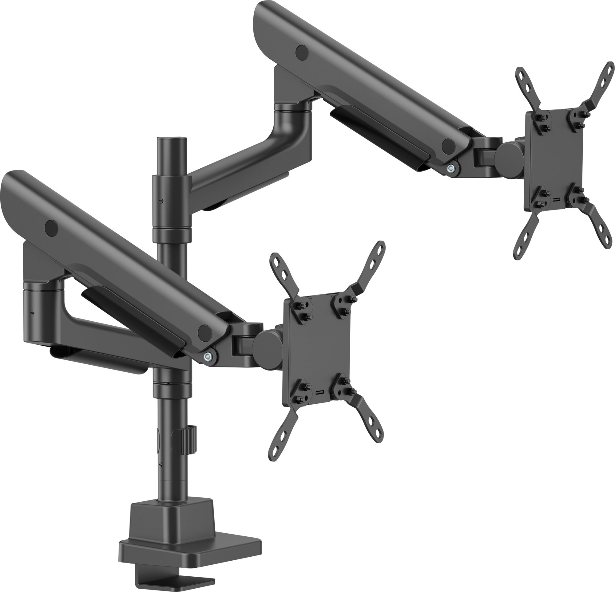 AlzaErgo Arm D110TB Ultimate SteelBar čierny